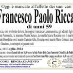 Francesco Paolo Riccardi di anni 59