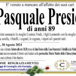 Pasquale Presicci di anni 69