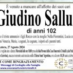 Giudino Salluce di anni 102