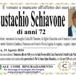 Eustachio Schiavone di anni 72