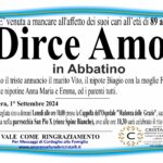 Amos Dirce di anni 71