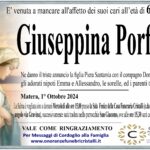 Porfido Giuseppina di anni 62