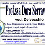 Dora Serravezza ved. Delvecchio   di anni 93