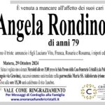 Angela Rondinone di anni 79