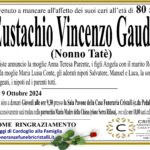 Eustachio Vincenzo Gaudiano di anni 80    (Nonno Tatè)