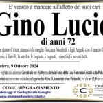 Gino Lucidi di anni 72