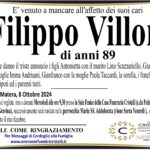 Filippo Villone di anni 89