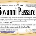 Giovanni Passarelli di anni 91